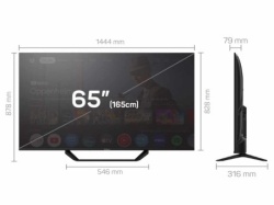 Tesla 65E655BUS/D-LED/65"/UHD/Smart/Google TV/crni Televizor ( 65E655BUS )