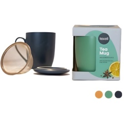 Texell šolja za čaj sa infuzerom I poklopcem ( TTMI-330 )