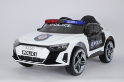 ThemaSport auto na baterije audi e-tron gt police – licencirani model 12v ( ts-089-2r )