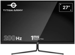 Titan Army 27G2R2-B 2560x1440/QHD IPS/1ms/200Hz/HDMI/DP/HDR400/AMD FreeSync G-Sync Monitor 27