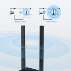 TP-Link AC1300 LAN MK Archer T4U Plus wireless dual band-5