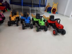 Traktor sa prikolicom na pedale 958 u žutoj boji-2