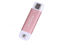 Transcend 2TB, portable SSD, ESD310P, Type C/ A,pink ( TS2TESD310P ) - Img 1