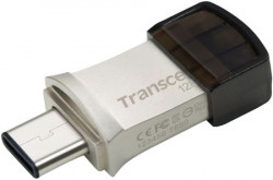 Transcend USB 128GB JetFlash 890S, USB3.1, USB Type-A & Type-C, Ultra slim, Silver ( TS128GJF890S ) - Img 2
