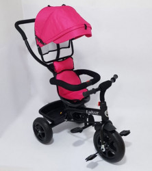 Tricikl za decu Model 01 sa rotirajućim sedištem - Pink - Img 1
