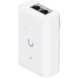 Ubiquiti UACC-PoE+-2.5G 30W of PoE+ adapter for UniFi PoE+ devices, reduce dependency on PoE switch power, and provide a Multi-Gigabit LAN