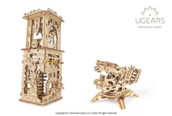 Ugears 3d mehaničke eko puzzle - TORANJ I BALAST ( 1318)-4