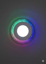 Ugradni panel 3+3w RGB sa kapljicama ( 2509-27 )