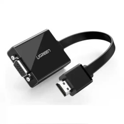Ugreen MM103 0.25m Adapter koverter HDMI-VGA M/Ž