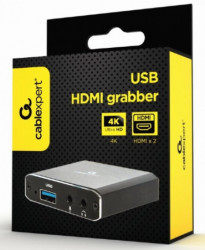 UHG-4K2-01 Gembird USB HDMI grabber, 4K, pass-through HDMI - Img 1