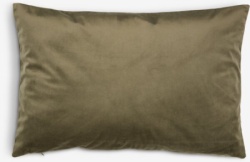 Ukrasna jastučnica 40x60 velur tamno maslinasta
