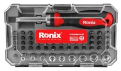 Ronix rh-2716 plc univerzalni set odvijaca sa nastavcima 64-delni -4