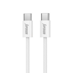 Usb data kabal superior su-k1025 type c na type c 60w 1m beli ( U2155 )