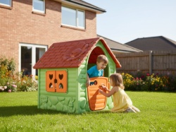 Velika Dohany - Kućica za decu - Zelena 106x98x90