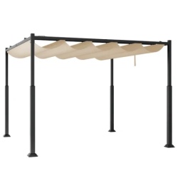 Venturo Prestige 3x3m Bež Pergola Čelična konstrukcija ( 1971 )