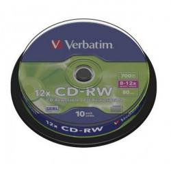 Verbatim 43480 CD-RW 700MB 8-12X ( 377B/Z ) - Img 2