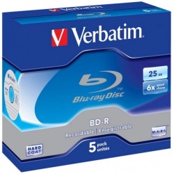 Verbatim 43715 43714 BLU-RAY 25GB BD-R 6X ( 525V6/Z )-1