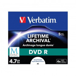 Verbatim M-Disc "KAMENI" printable 4.7GB 4X 43821 jewel case ( 554MP/Z )