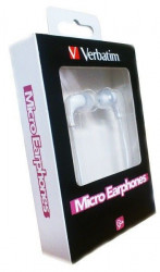 Verbatim Micro Ear slušalice bele ( SLUV49112 )