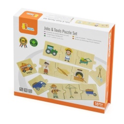 Viga puzzle - ljudi i njihova zanimanja ( 1041878 )