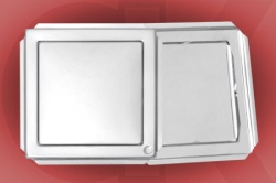 Vrata kade 150x150mm inox ( 5347 )