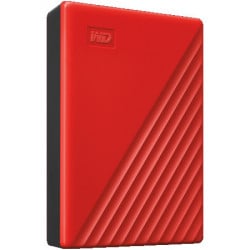 WD HDD external my passport 4TB, USB 3.2 Red ( WDBPKJ0040BRD-WESN ) - Img 3