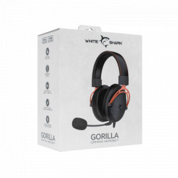  White Shark GH 2341 Gorilla headset crno/crvene - Img 4