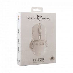 White Shark GM 5016 Ector Mouse White - Img 5