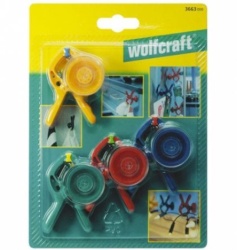 Wolfcraft mini-štipaljka stega microfix S sa vakuumskim nosačem 4 kom ( 3663000 )