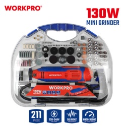 Workpro wp472411 Električna mini brusilica (biaks) u setu sa priborom (211 dodataka) ( WP472411 )