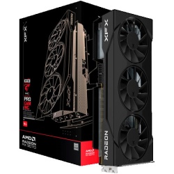 XFX Swift AMD Radeon RX 9070 OC Triple Fan White Gaming Edition with 16GB GDDR6 HDMI 3xDP ( RX-97SWFT3W7 ) -1