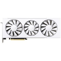 XFX Video Card Quicksilver AMD Radeon RX 7800 XT Magnetic Air Gaming Graphics Card Arctic White ( RX-78TMAIRW9 ) -1