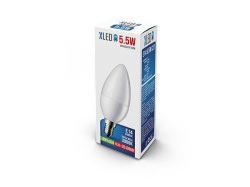 XLed E14 5.5W Dimabilna 3000K 470LM candle 30000H 230V sijalica ( E145XD/Z )-1