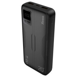 Xwave GoEnergy 20d black Power bank eksterna baterija 20000mAh/PD20W+QC3.0 22.5W/3A/2 xUSB/Type-C 279463