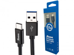 Xwave USB kabl TIP-C/USB 3.0 (tip A-muški) -USB 3.1 (TIP C-muški)/dužina 1,2m/crni pvc ( USB TIP-C 1.2m black pvc ) - Img 2