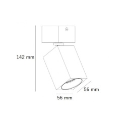 Yuyao Spot lampa 1xGU10   ( E200849 )-2