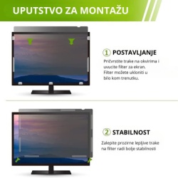 Zaštitna Folija za Ekran (Privacy Screen Filter) - 15.6 incha ( 111291 ) -3