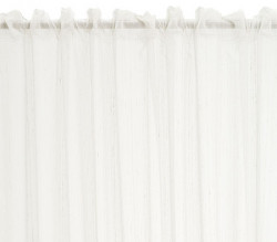 Zavesa dimma 1x140x300 imitacija lana bela ( 5078600 ) - Img 1