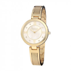 Ženski freelook belle beli zlatni elegantni ručni sat sa zlatnim metalnim kaišem ( fl.1.10060.3 ) - Img 1