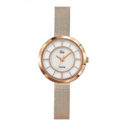 Ženski girl only eblouis moi roze zlatni elegantni ručni sat sa roze zlatnim pancir metalnim kaišem ( 695001 ) - Img 4