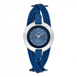 Ženski girl only enlace moi plavi elegantni ručni sat sa plavi kožnim kaišem ( 698119 )
