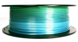 3DP-PLA-SK-01-BG PLA Svilenkasti duga Filament za 3D stampac 1.75mm, kotur 1KG blue/green - Img 3