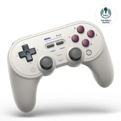 8bitdo pro 2 bt/2.4ghz/multi platform/vibracija/hall effect/tmr/g classic bežIčni gamepad