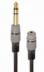 A-63M35F-0.2M Gembird 6.35mm to 3.5mm audio adapter cable, 0.2m - Img 2