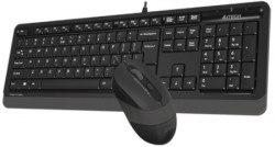 A4-F1010 A4Tech Fstyler tastatura US-LAYOUT + mis USB, Grey - Img 1