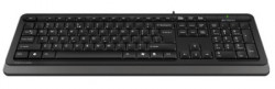 A4-FK10 US GREY A4Tech Fstyler Multimedia comfort tastatura, FN funkcije, vodootp. US-LAYOUT, USB - Img 1