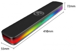 A4-S10 A4Tech Bloody RGB Bluetooth v5.3 speaker soundbar 2x5W, USB, black - Img 3