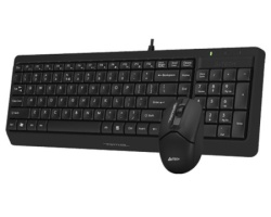 A4 tech F1512S FSTYLER USB YU crna tastatura + USB crni miš -3