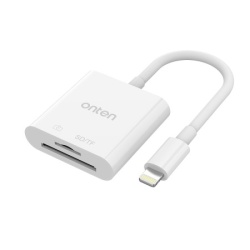 Adapter citac kartica lightning na sd + tf (otn-cr202) onten ( AD457 )
