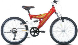 Adria apolon bicikl 20"/6 belo-crveni 14" Ht ( 914237-14 )